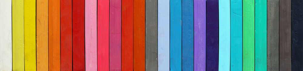 Farveskala viser komplimentære farver