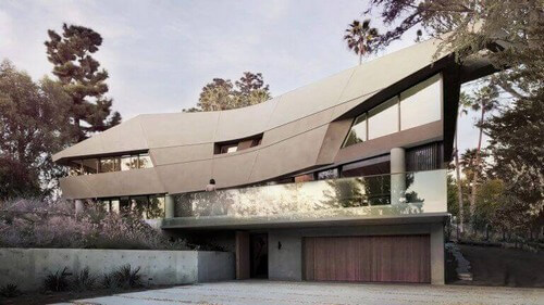 Hollywood Hill-huset er designet af Tighe