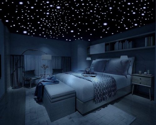 stjerner i soveværelset
