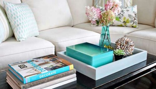 bakker en god måde at indrette og dekorere dit sofabord på