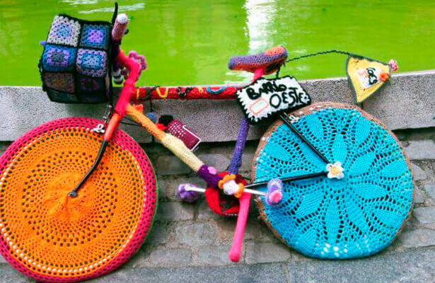 cykel kunst