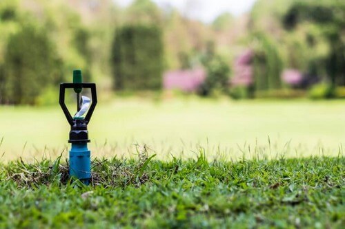 Automatiske sprinklersystemer er ideelle i haven