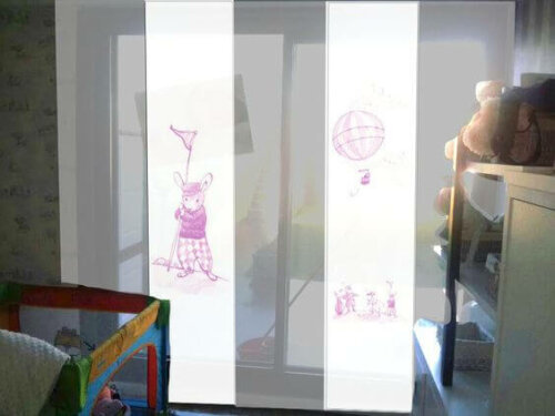 vægdekorationer til børn med inspiration fra Japan