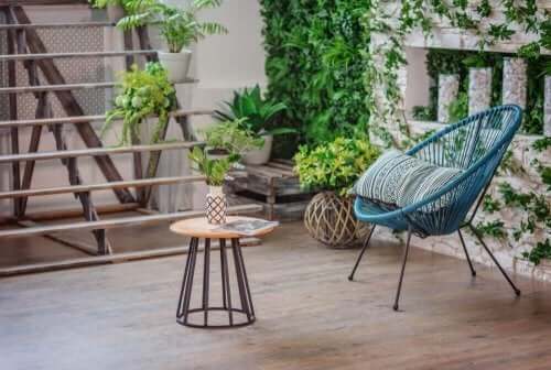 gør din terrasse til et fornøjeligt sted med planter