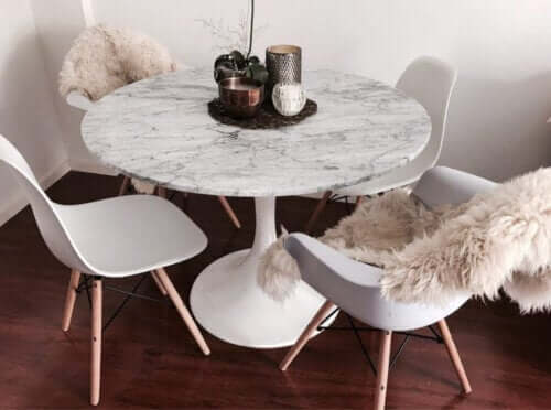 et rundt bord kan også være det perfekte spisebord til dig