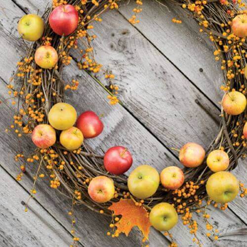 Hvordan du kan bruge æbler til at dekorere med