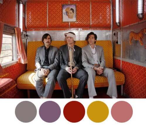 kunsten af farve ifølge Wes Anderson