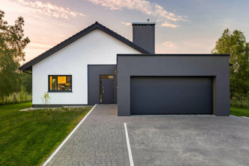 grå er en af de mest trendy farver til dit hjems ydre
