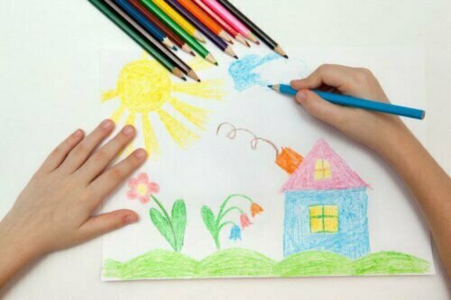 Die Kunstwerke deiner Kinder bringen aber nicht nur Farbe in dein Zuhause; wenn du sie im Dekor verwendest, bleiben ihre Kreationen auch dann erhalten, wenn sie größer werden.