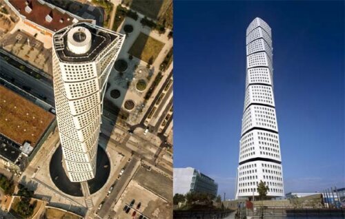 Campos hat erklärt, dass er sich in Calatravas Gebäude verliebt hat, das an einen menschlichen Torso erinnert. Das Gebäude, Turning Torso, ist ein 190 Meter hoher Wolkenkratzer in Schweden.