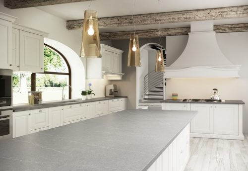 Immer mehr Küchen verwenden das graue Dekor