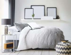 Bettbezüge - mit geometrischen Mustern