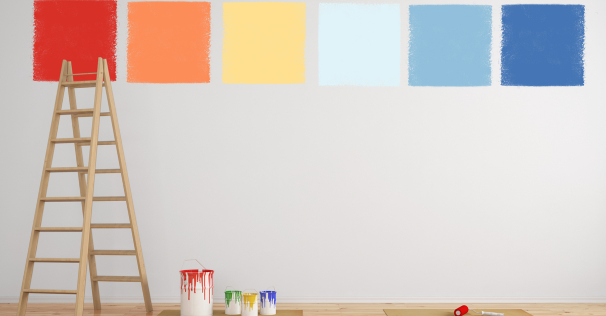 Distintos colores para pintar la pared, psicología del color