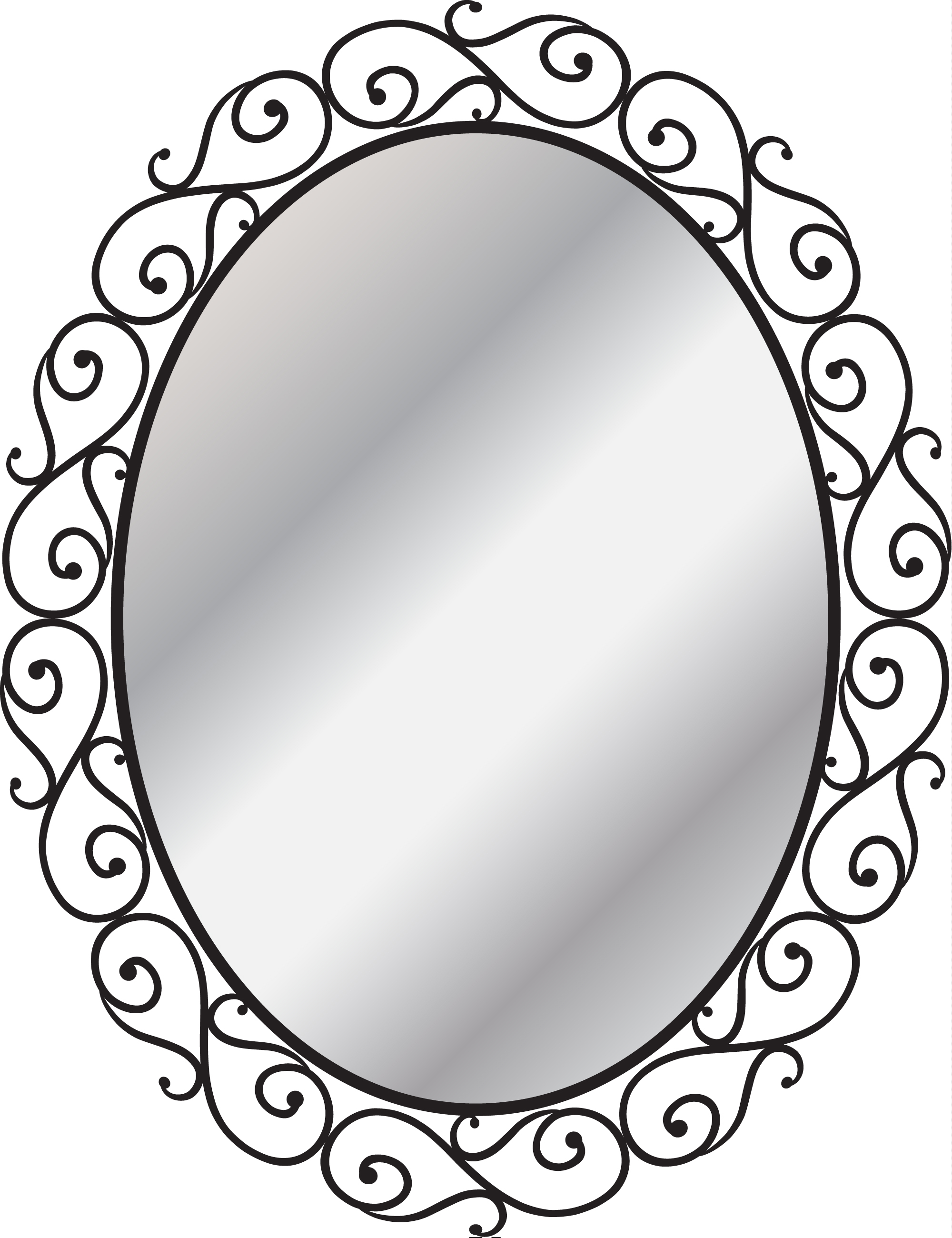 Espejo de forja estilo mediterráneo