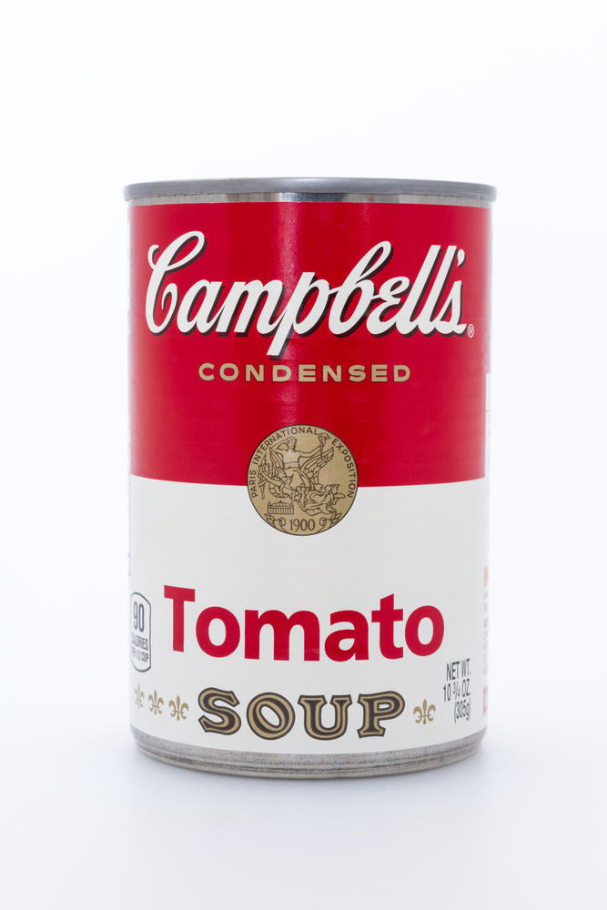 Lata de tomate Campbells de Andy Warhol