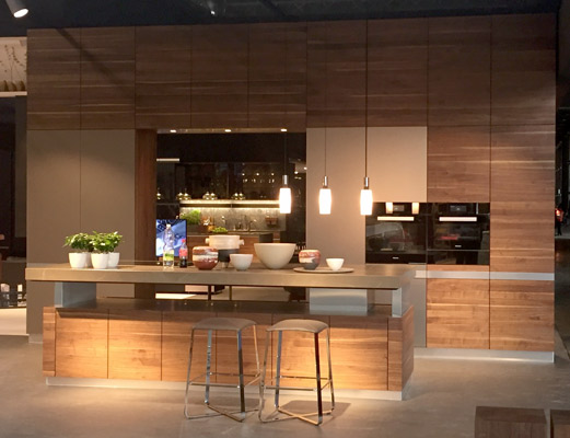 Feria del mueble de Milán en 2016: diseño de una cocina.