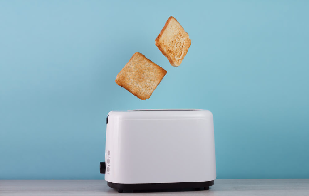 Kitchen toaster.