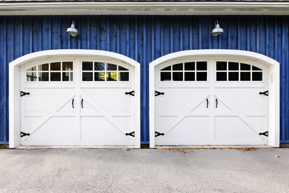 Puertas de garaje modernas.