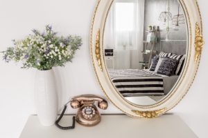 Ideas de espejos vintage para la habitación