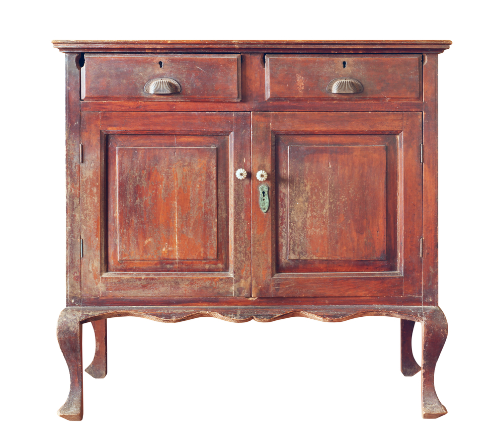 Mueble de madera vintage.
