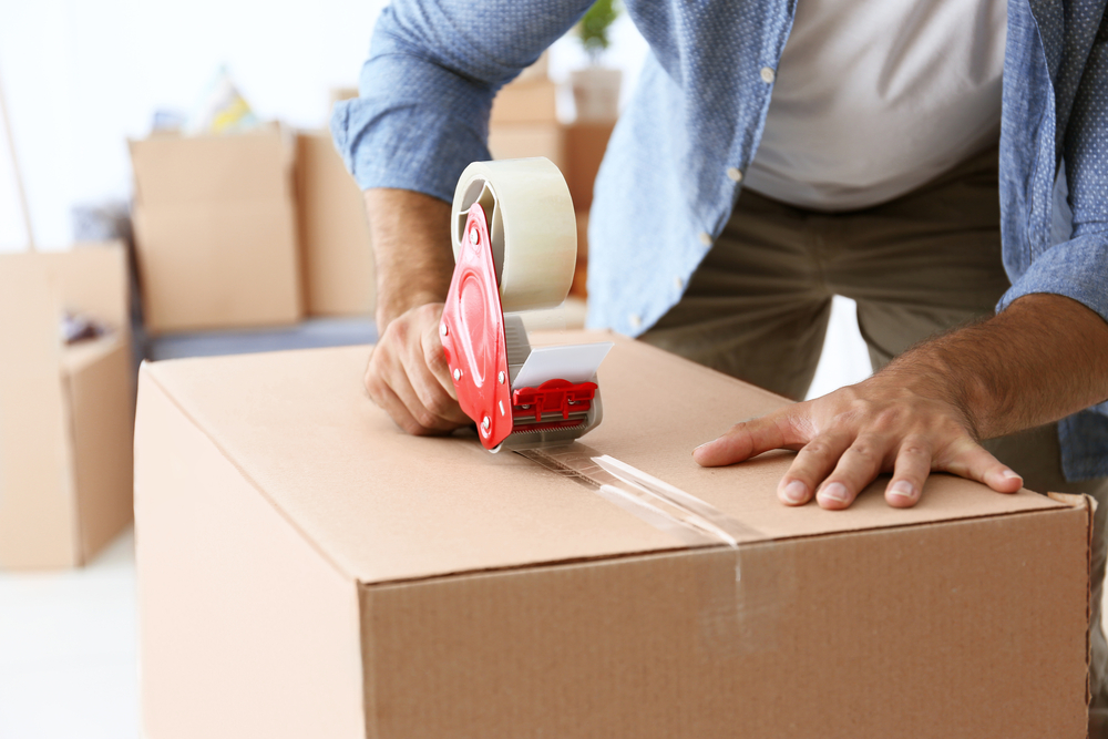 Create a kit with moving day essentials like tape and bubble wrap.