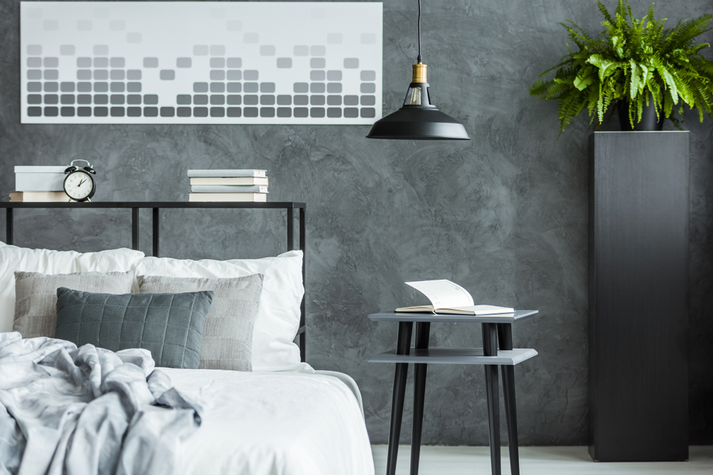 6 habitaciones con paredes grises - Decor Tips