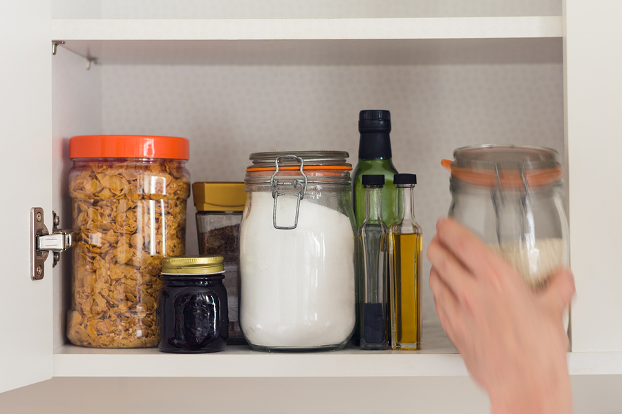 Keeping your pantry organized is easy, but it takes consistency.