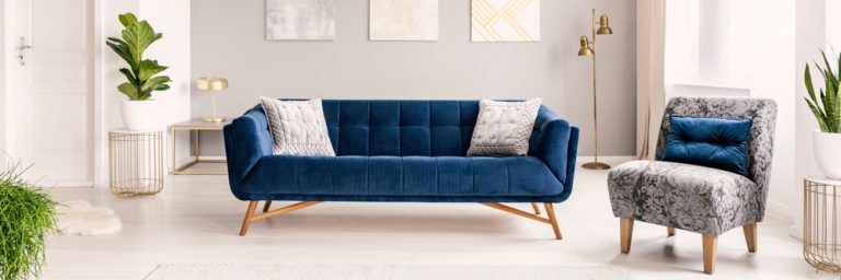 Tipos de rellenos para el sofá para que sea más cómodo