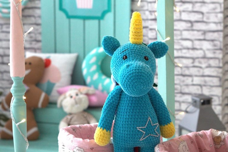 Animales de crochet para habitaciones infantiles