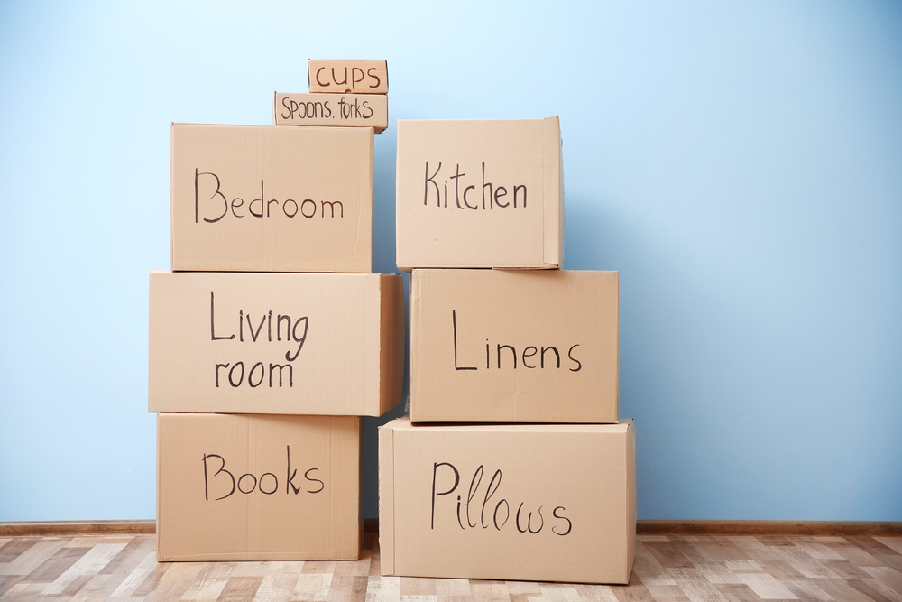 Organize your boxes.