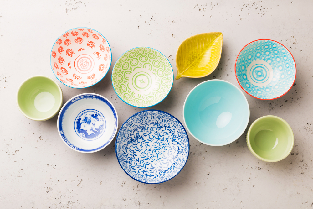 Ceramic bowls come in all sorts of interesting and original designs.