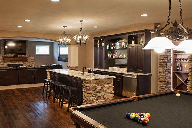 Your home bar could be rustic, modern, minimalist, or any style you want.