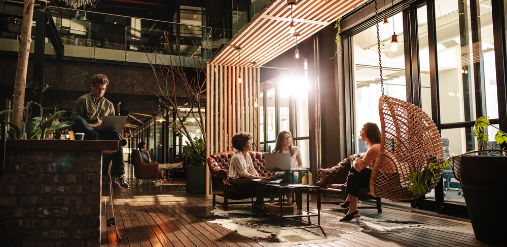 Coworking spaces need plenty of natural light.