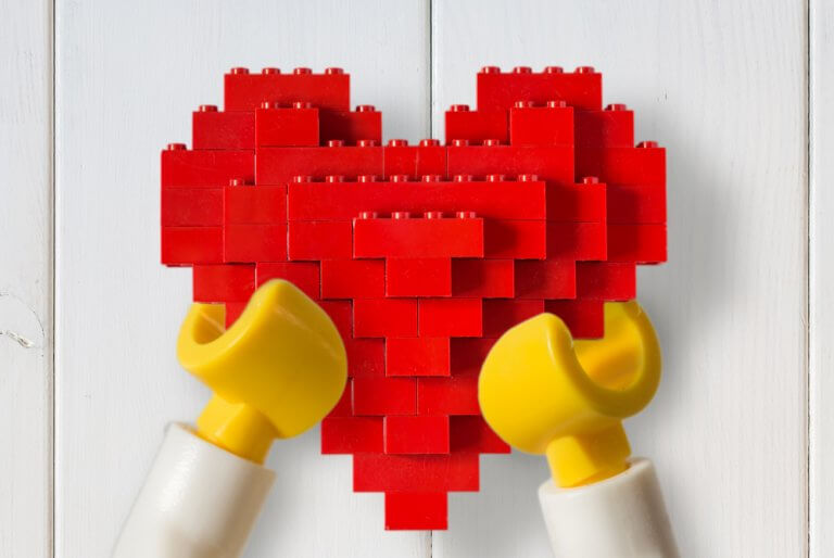 Decoraciones con LEGO para tu hogar