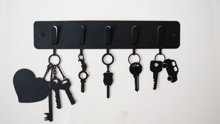 Creativas ideas para organizar y guardar tus llaves