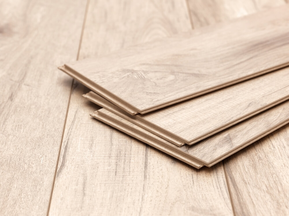 Laminate comes in a range of different thicknesses.