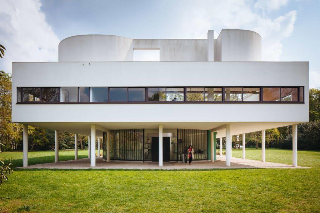 ¿Cómo es el interior de la Villa Savoye de Le Corbusier?