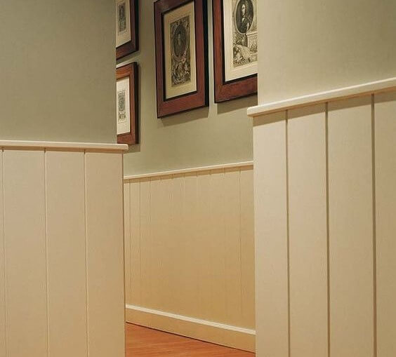 Hallway walls often get scuffed and stains.