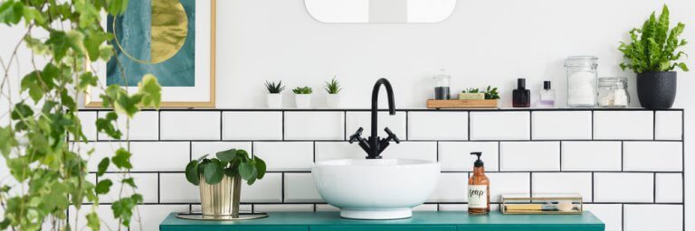 7 ideas inspiradoras para el baño DIY
