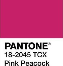 Pantone Pink.