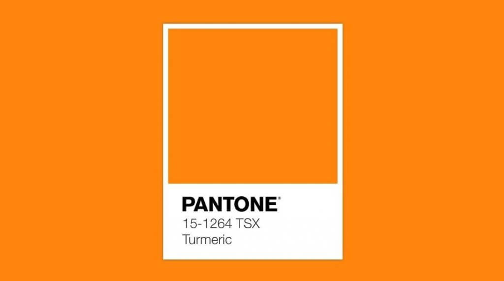 Pantone Turmeric.