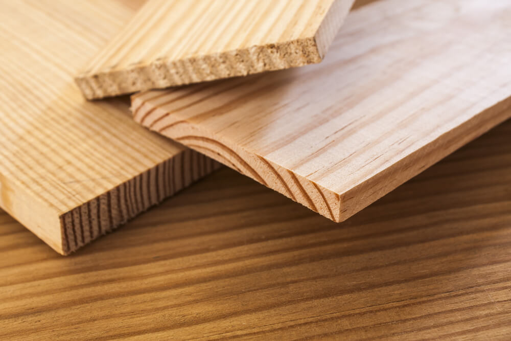 Wooden boards.