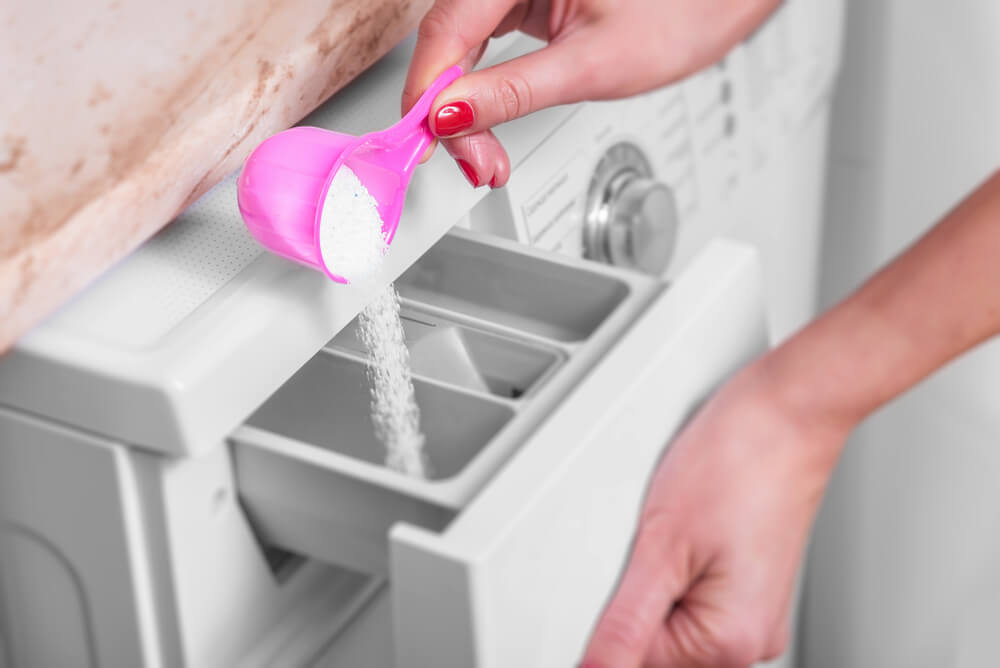 Make sure you don't add too much or too little detergent.