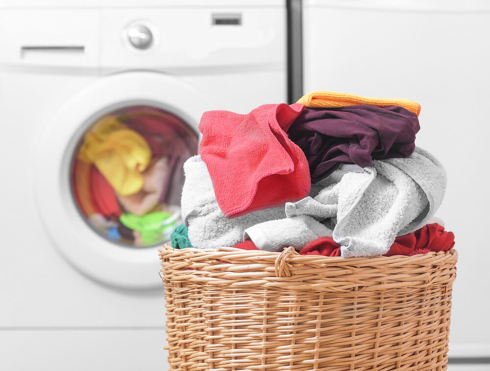 Turn your clothes inside out before putting them in the washer.