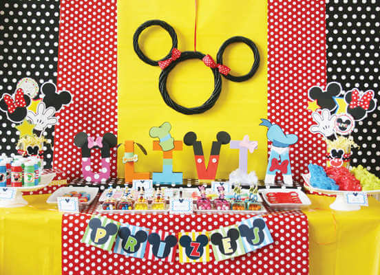 Temática Disney para cumpleaños infantiles