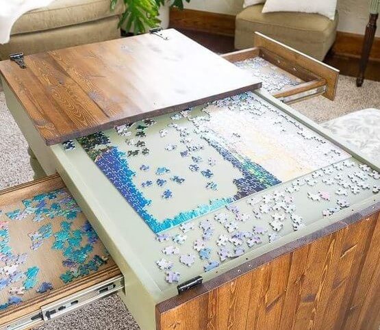 Puzzle mesa.