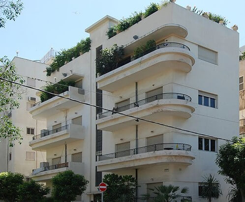 Edificio Bauhaus en Tel Aviv.