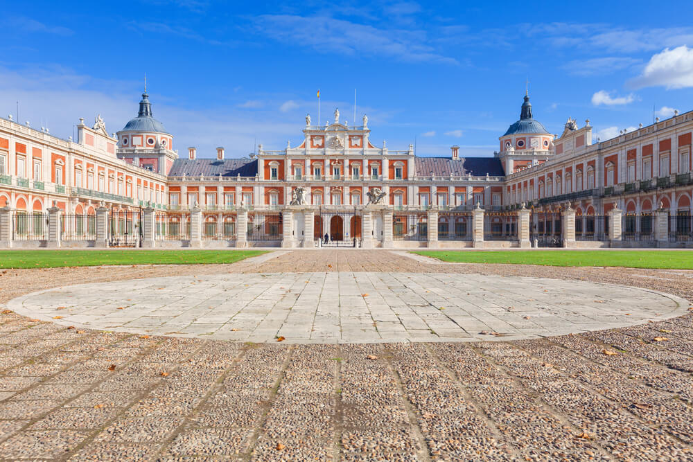 Historia sobre el Palacio de Aranjuez.