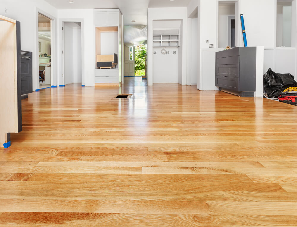 Protect a wooden floor