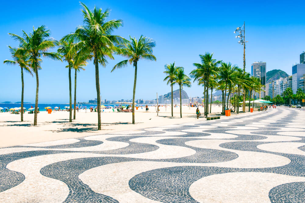 Paseo de Copacabana.